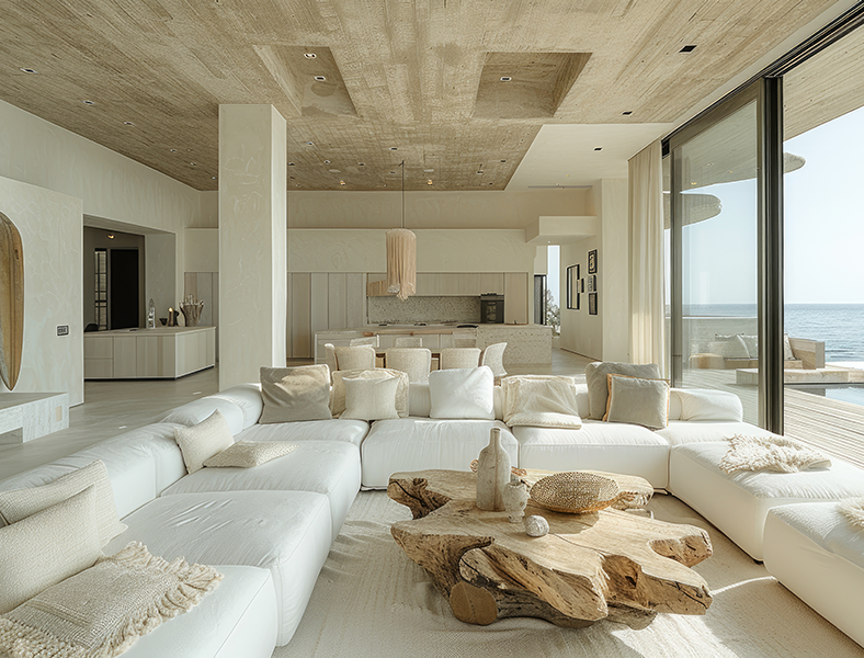 Interior styling with client input